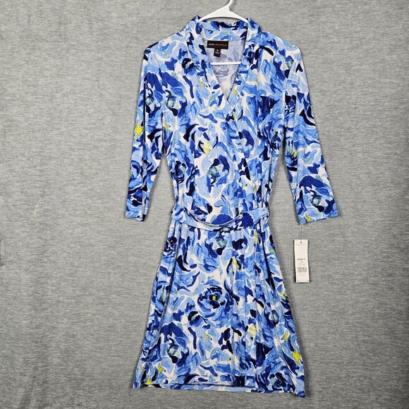 Dana Buchman Dresses & Skirts - Dana Buchman Women's Stretch Shimmer Wrapped Dress Size XS NEW